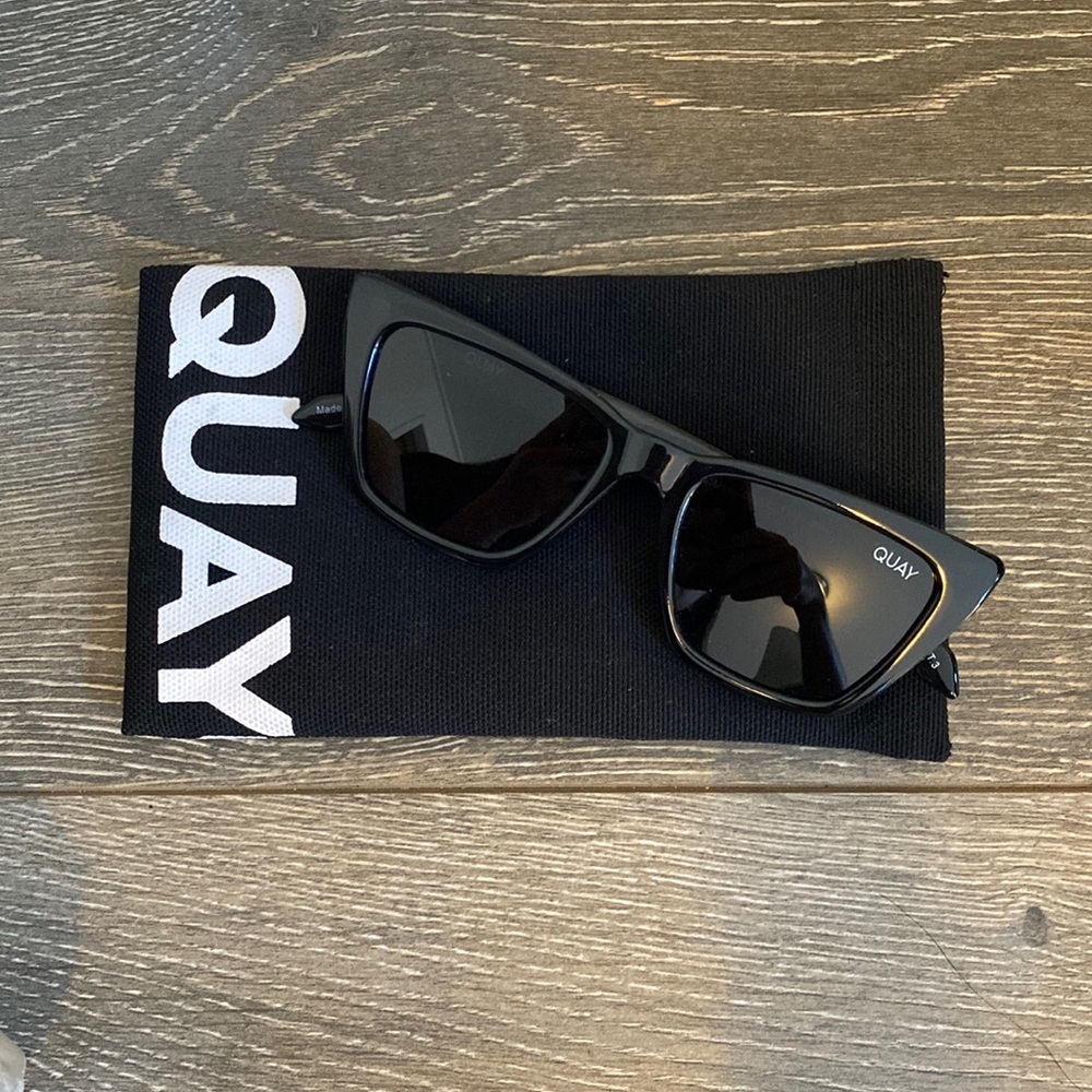 Quay Black Sunglasses